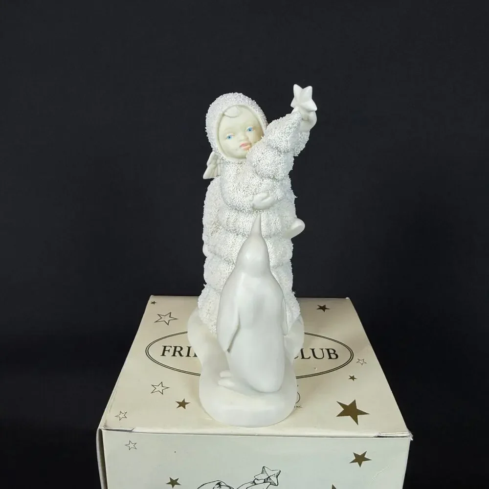 SnowBabies Dept 56 Friendship Club You Better Watch Out Figurine w/Box 5